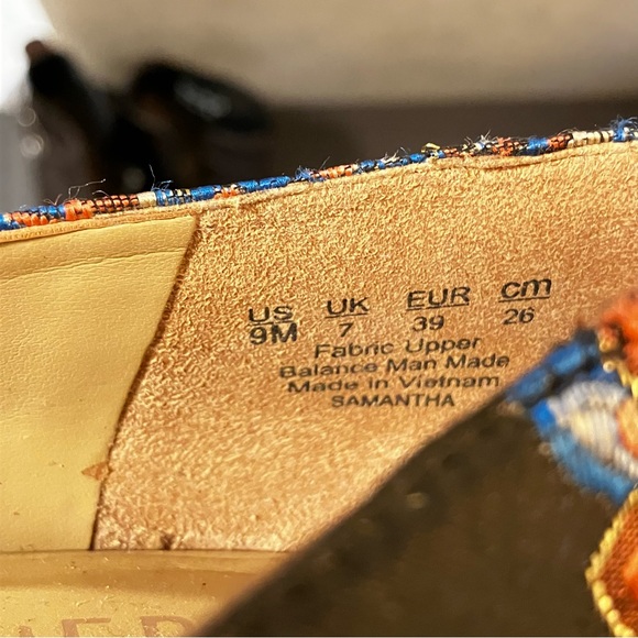 Naturalizer Samantha Floral Pointed Flats size 9 or Eur 39 - Picture 7 of 7